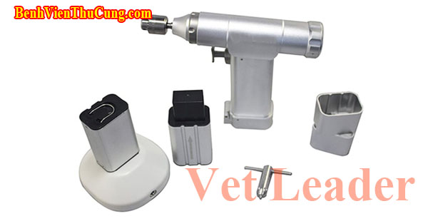 Máy khoan xương thú y cao cấp mũi rỗng MAKR - Vet Leader veterinary orthopedic bone drill