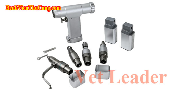Thiết bị y tế : Máy khoan xương đa năng thú y MAKD - Veterinary orthopedic Multi-Function bone drill Vet Leader